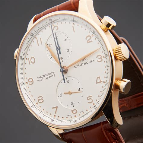 iwc white dial chronograph|iwc chronograph rattrapante price.